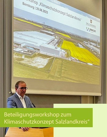 Landrat Markus Bauer beim Beteiligungsworkshop